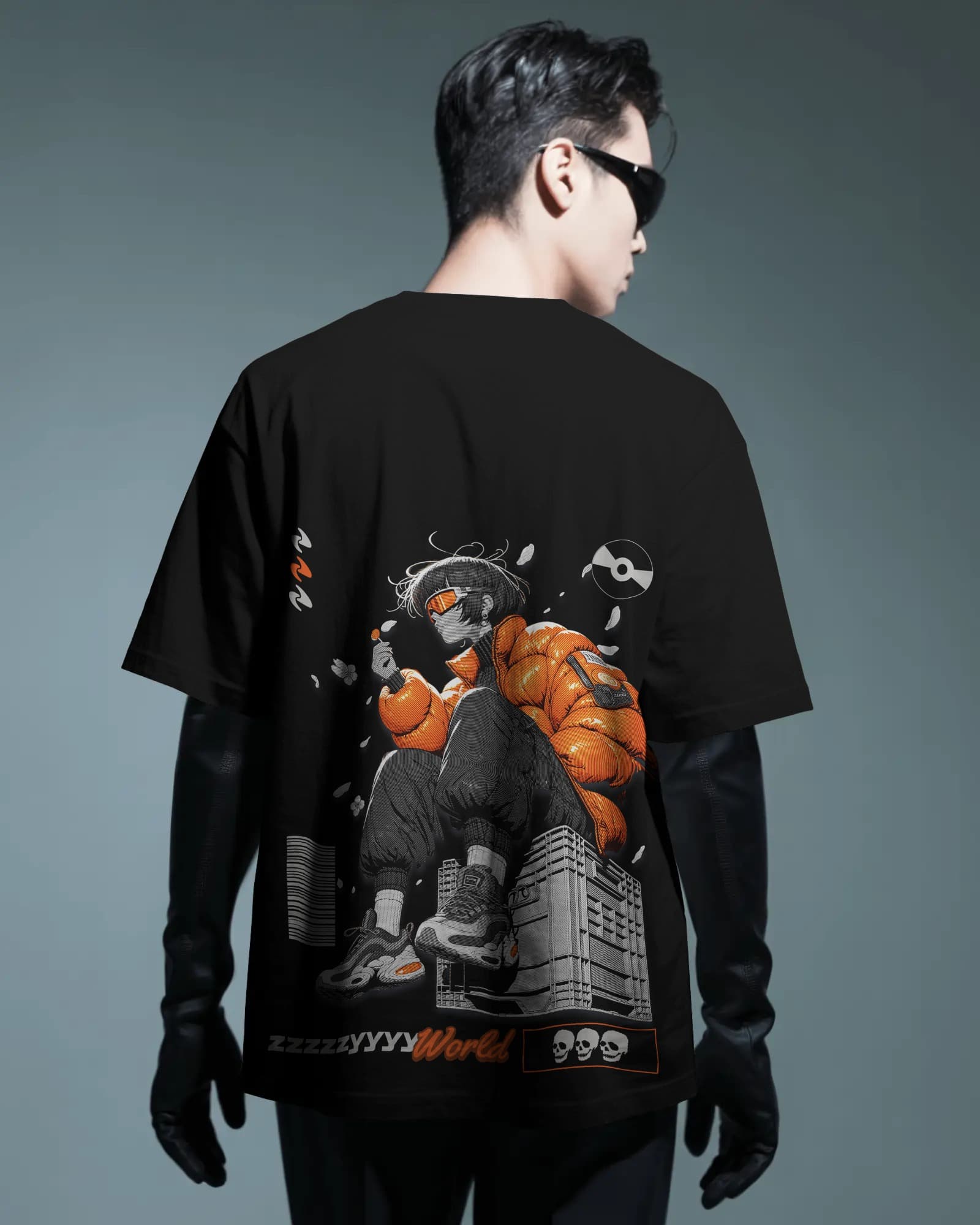 Frenzzy's Unisex Oversized Tee - French Thick Cotton : Z World Edition