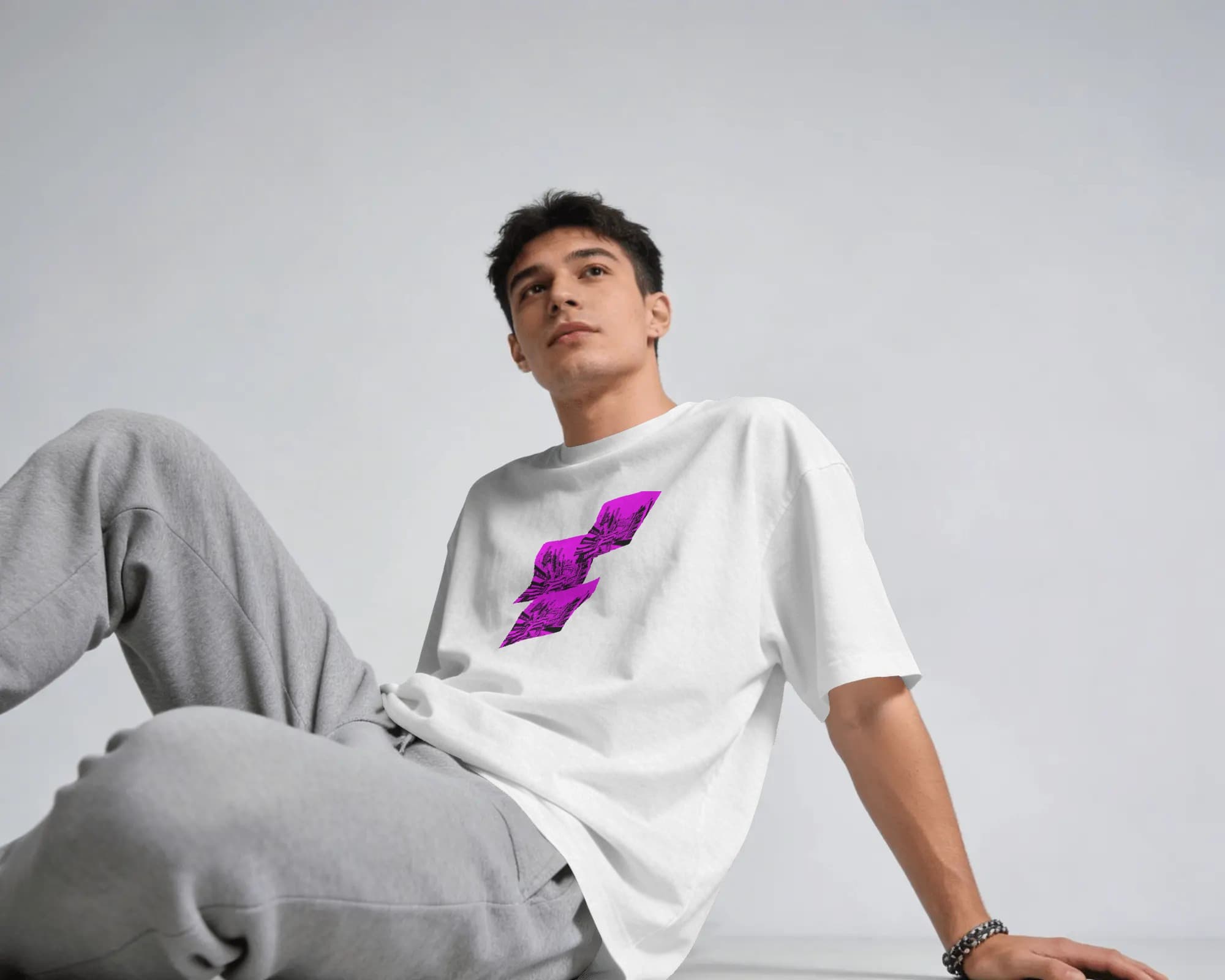 Frenzzy's Unisex Oversized Tee - French Thick Cotton : Street Smart Edition
